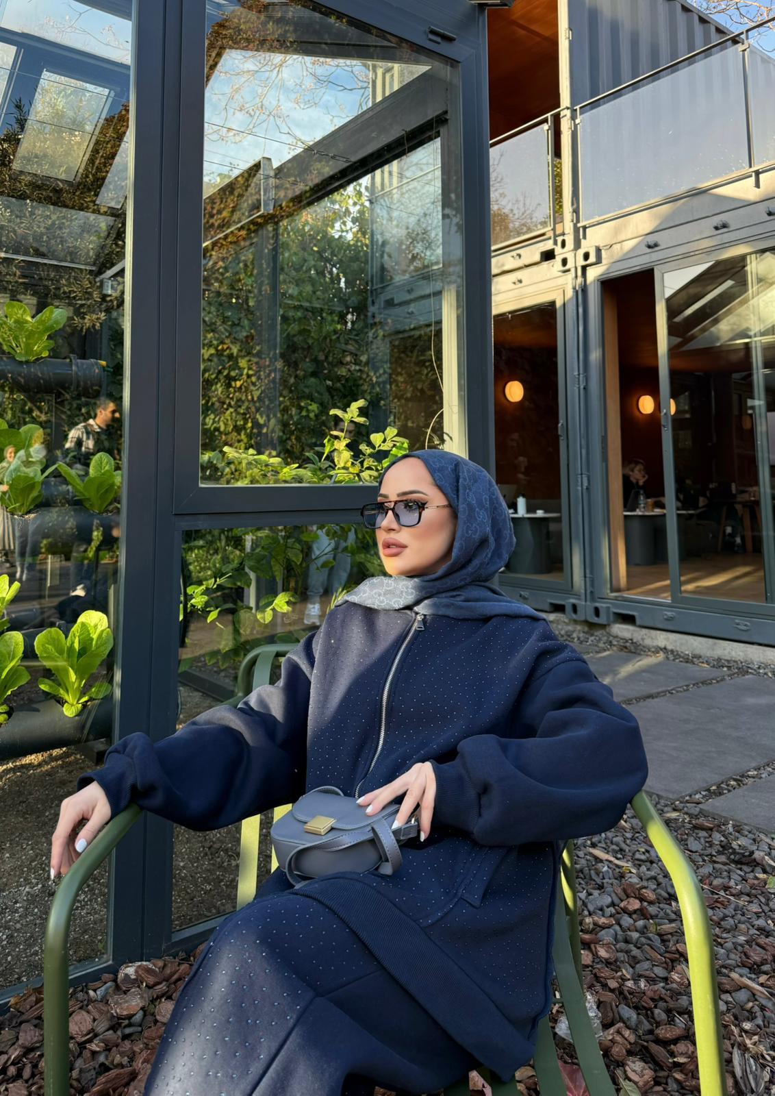 TAKM-1835H&R ButikTwss 3 iplik Takım Lacivert