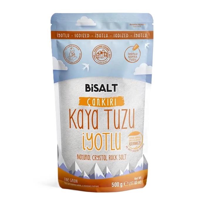 BISALT ÇANKIRI TUZU İYOTLU 500 GR