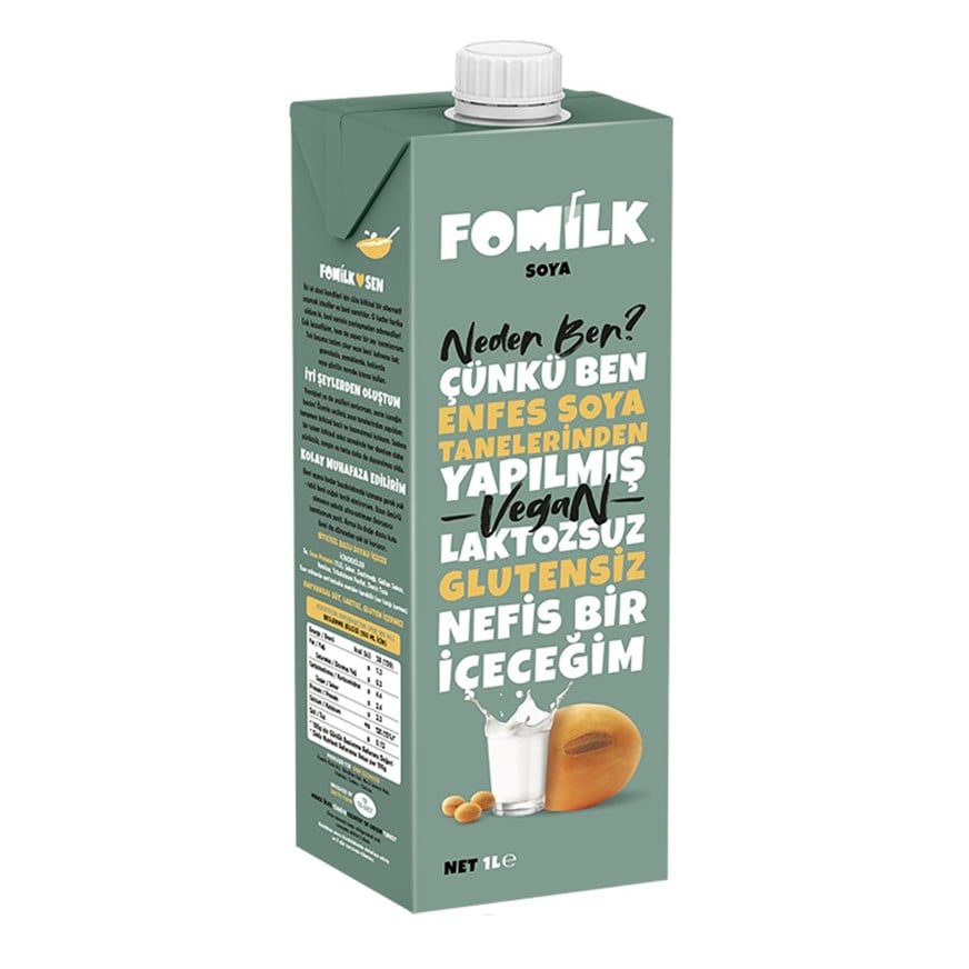 FOMILK SOYA SÜTÜ 1 LT