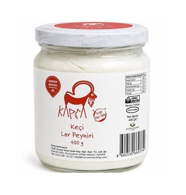 KAPRA KEÇİ LOR PEYNİRİ 400 GR
