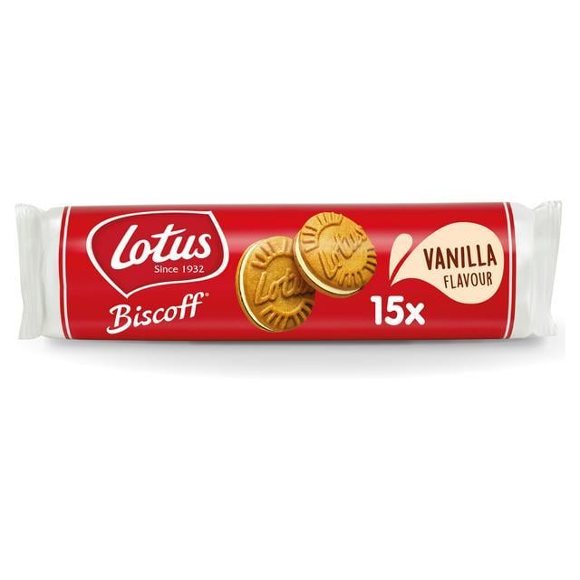 LOTUS SANDWICH BISCOFF VANILLA 150 GR