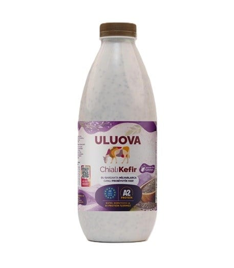ULUOVA A2 KEFİR CHIA TOHUMLU 1 LT