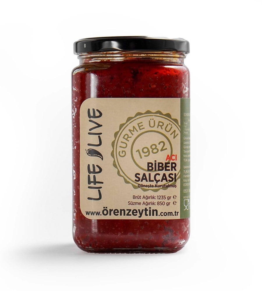Acı Biber Salçası 850 gr