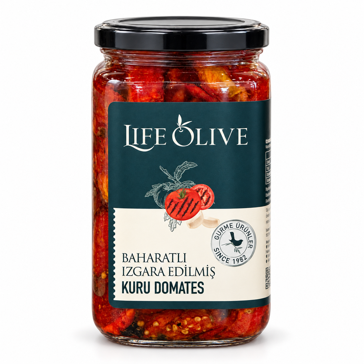 Baharatlı Izgara Edilmiş Kuru Domates  800 G