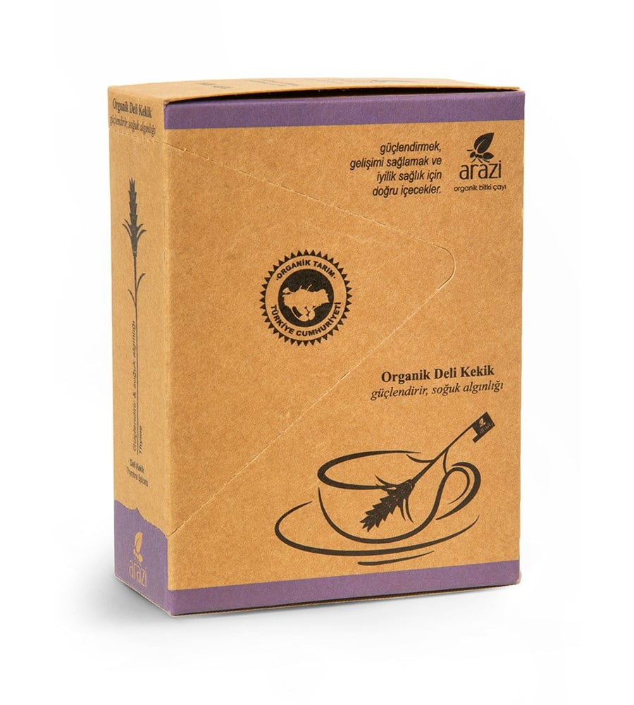 Organik Deli Kekik Çayı 1 Paket 20 Fincan