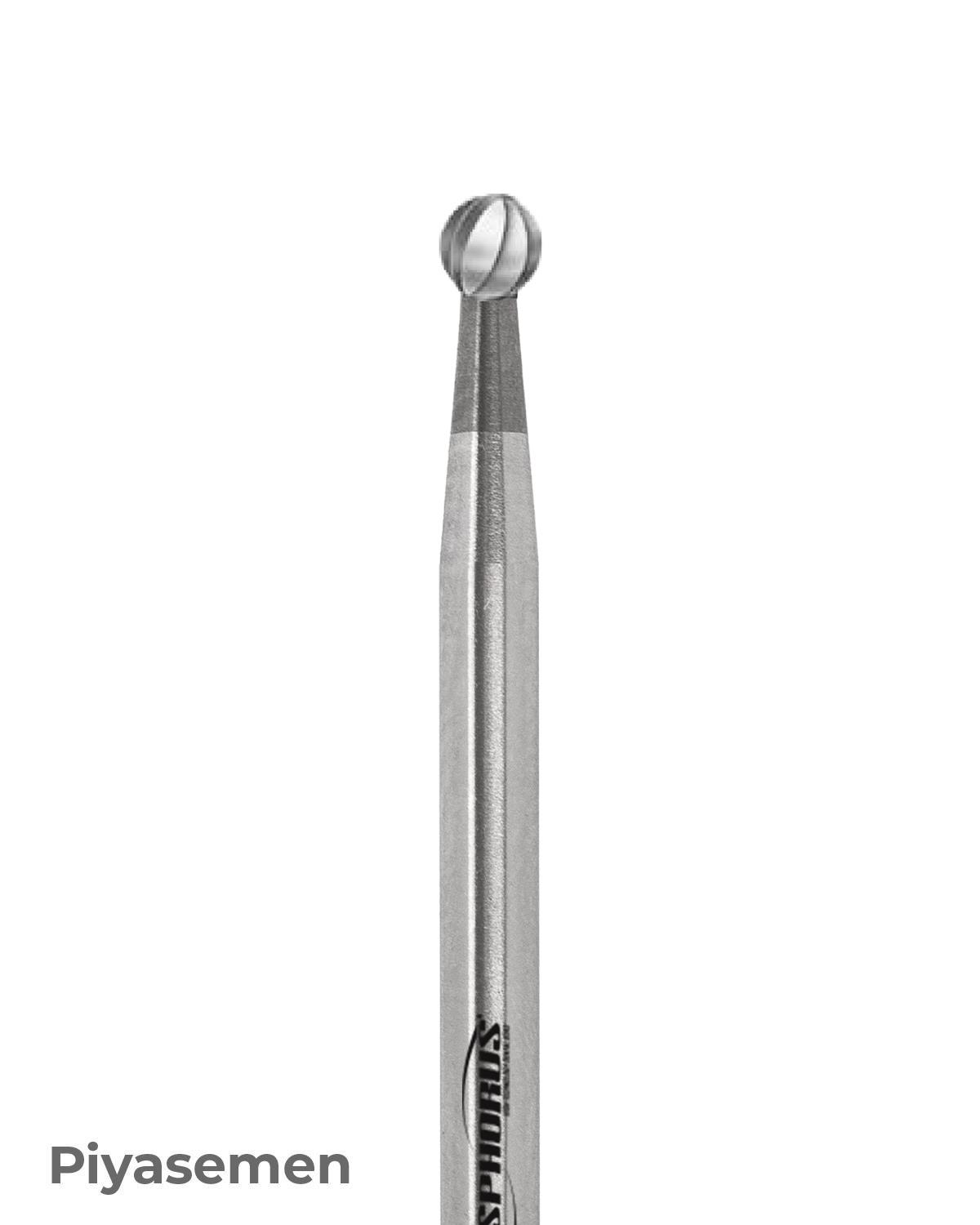 500104001Bos Piyesemen Tungsten Karbit Top baş, Rond Cerrahi Kemik Kesici Frez