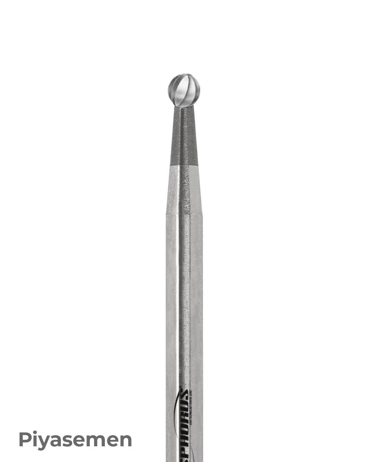 500104001Bos Piyesemen Tungsten Karbit Top baş, Rond Cerrahi Kemik Kesici Frez