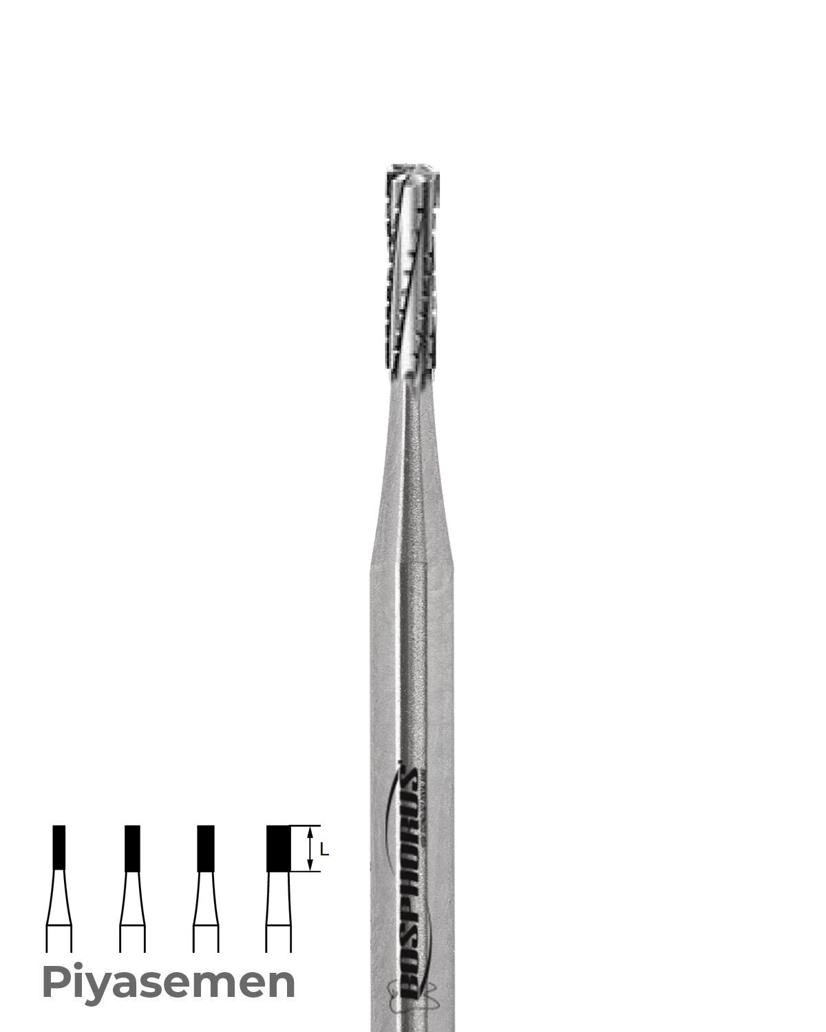 500104107Bos Piyesemen Tungsten Karbit Düz Bitim Silindir, Laboratuvar Frez