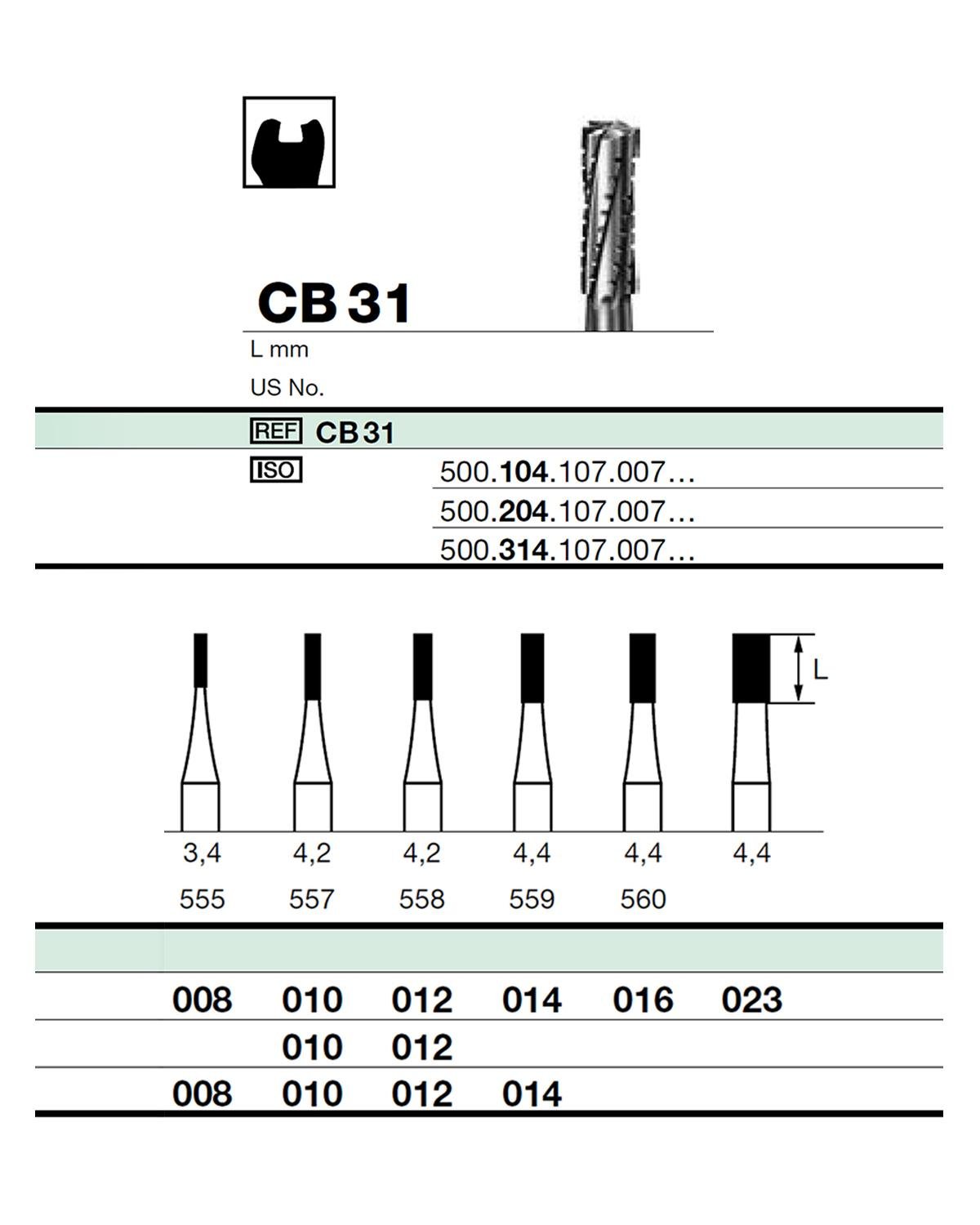 500104107Bos Piyesemen Tungsten Karbit Düz Bitim Silindir, Laboratuvar Frez