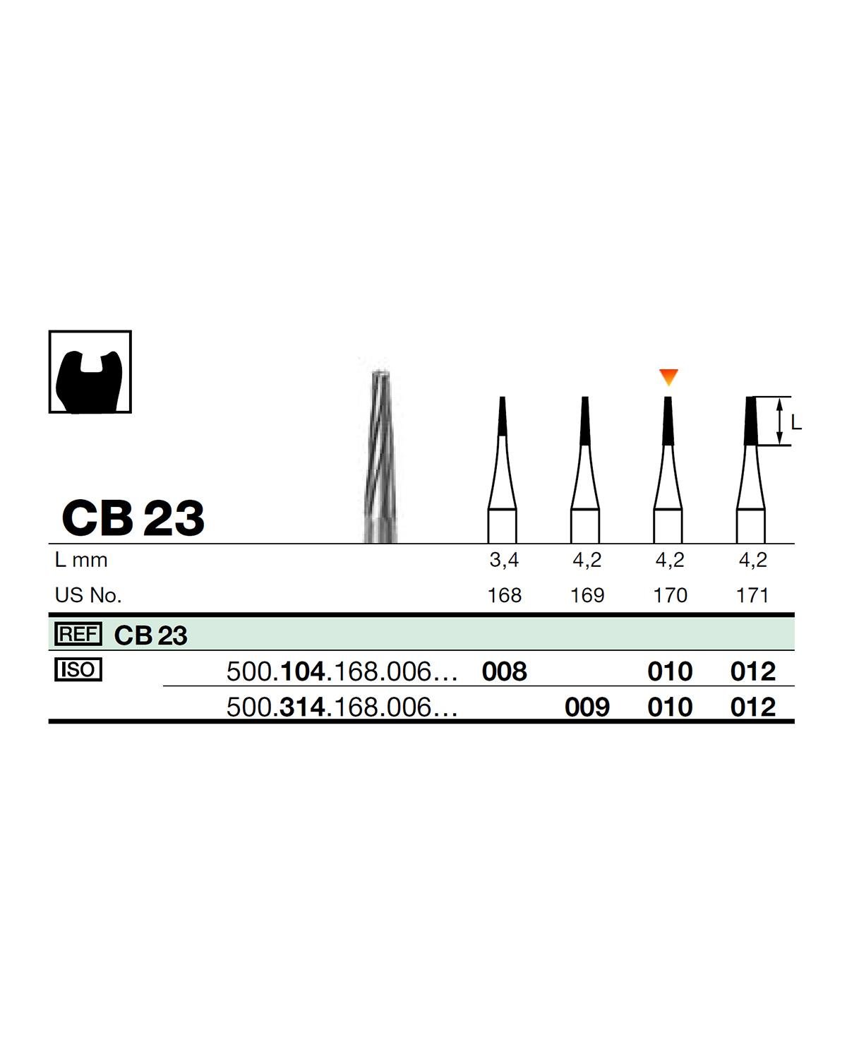 500104168Bos Piyesemen Tungsten Karbit Düz Bitim Konik, Laboratuvar Frez