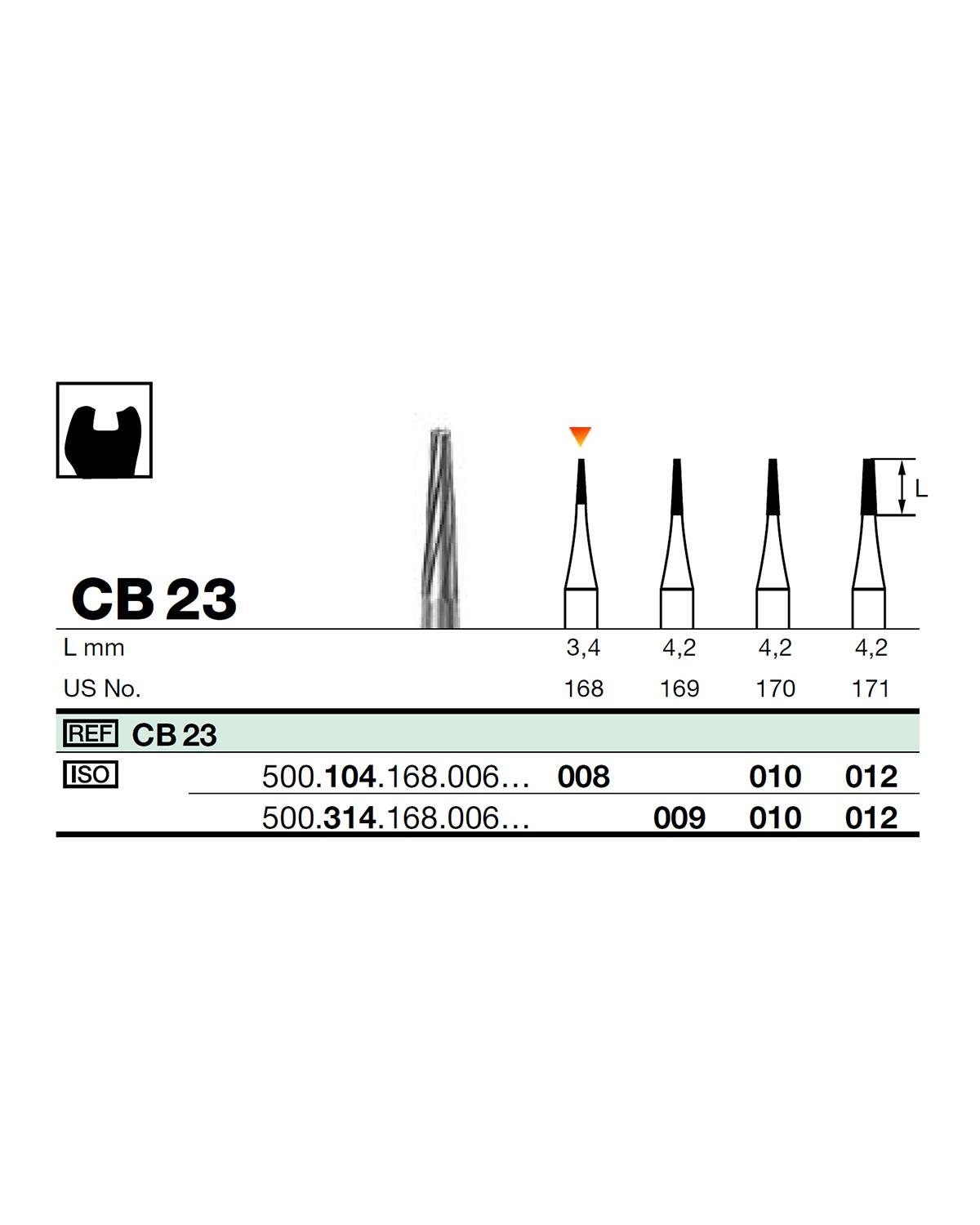 500104168Bos Piyesemen Tungsten Karbit Düz Bitim Konik, Laboratuvar Frez