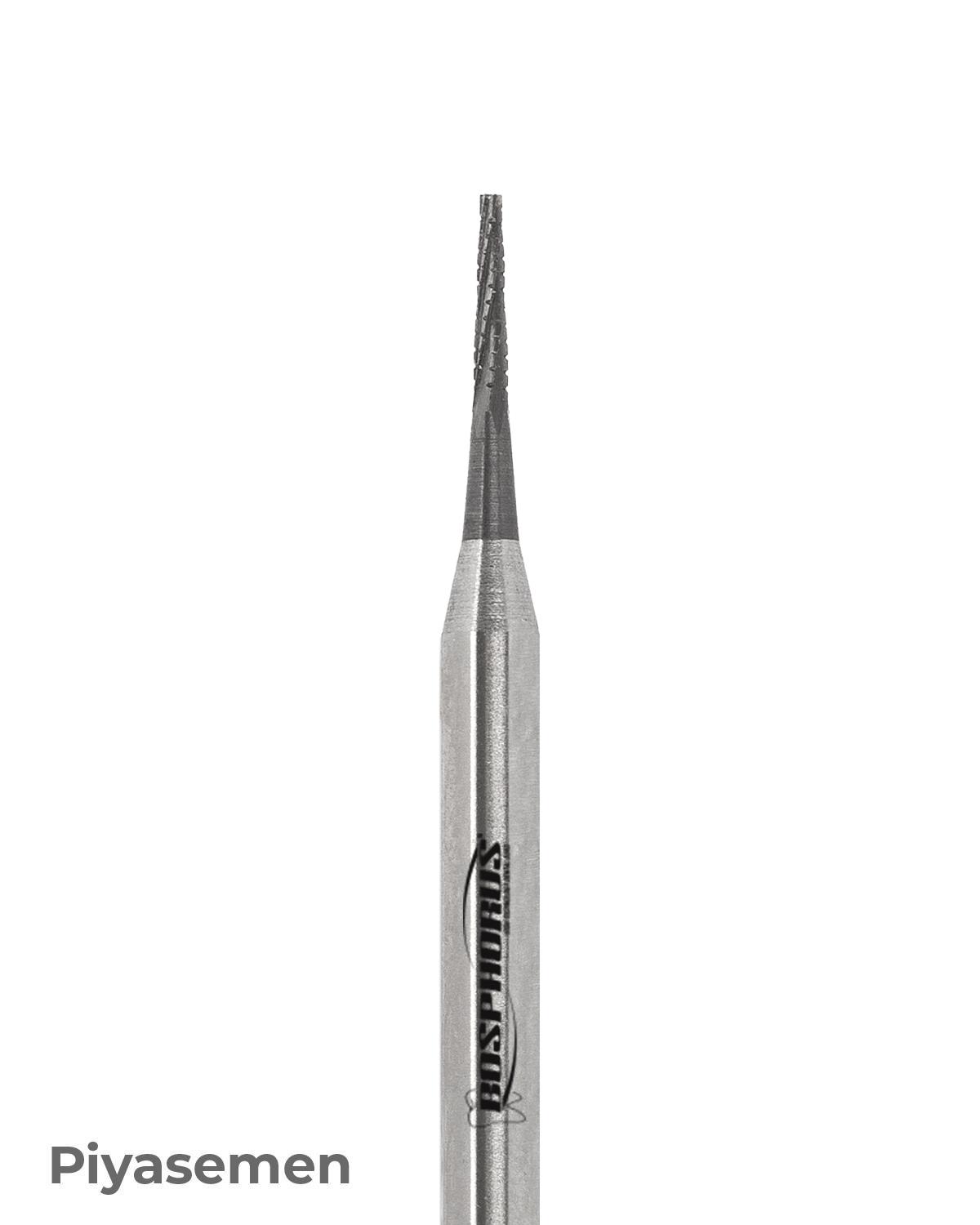 500104171Bos Piyesemen Tungsten Karbit Düz Bitim Konik, Laboratuvar Frez