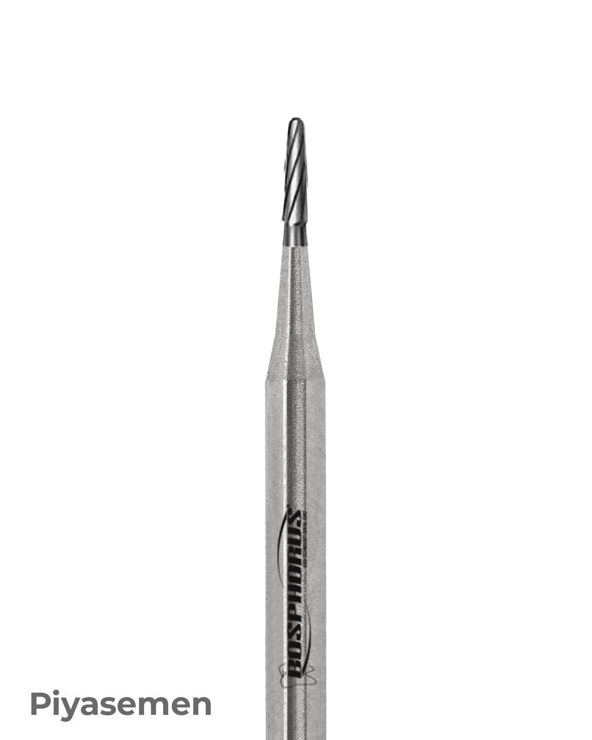 500104194Bos Piyesemen Tungsten Karbit Yuvarlak Bitim Konik, Laboratuvar Frez