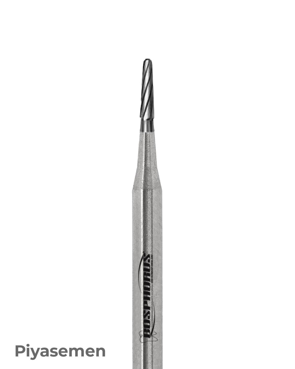 500104194Bos Piyesemen Tungsten Karbit Yuvarlak Bitim Konik, Laboratuvar Frez