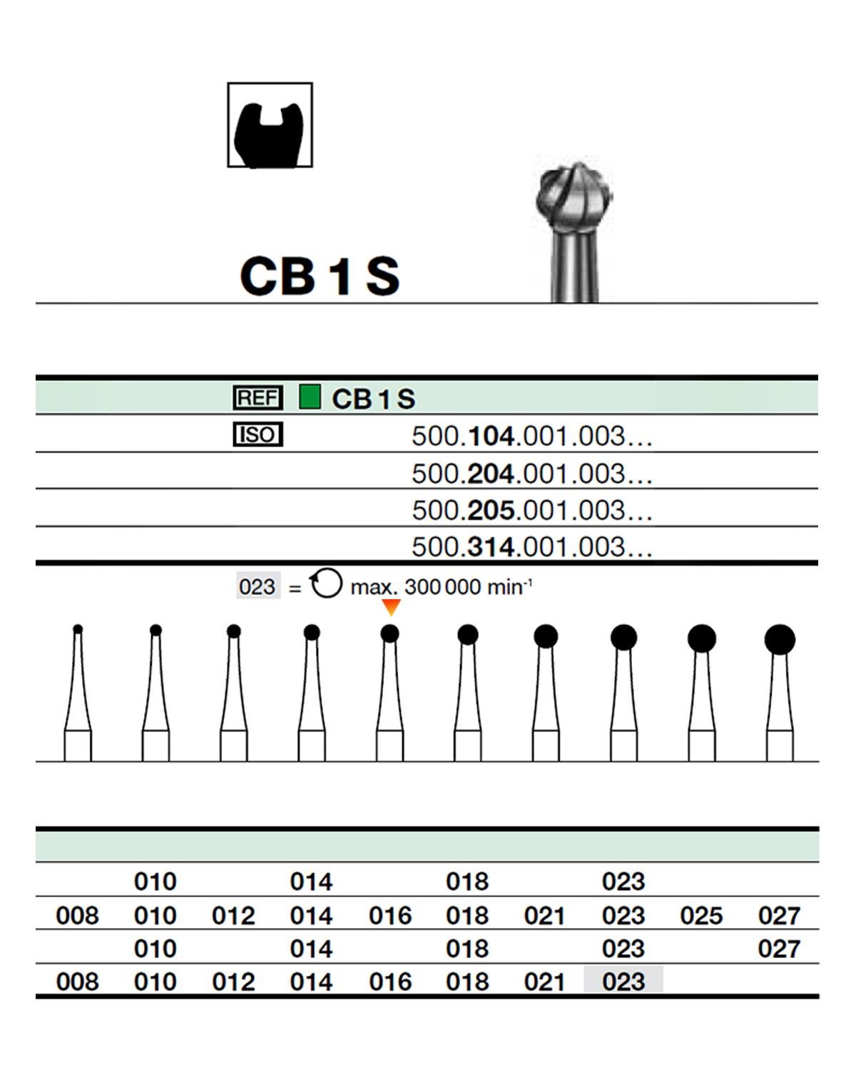 500204001Bos Anguldurva Tungsten Karbit Top baş, Rond Frez