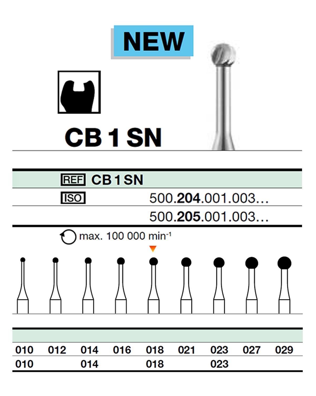 500204001Bos Anguldurva Tungsten Karbit Top baş, Rond Frez
