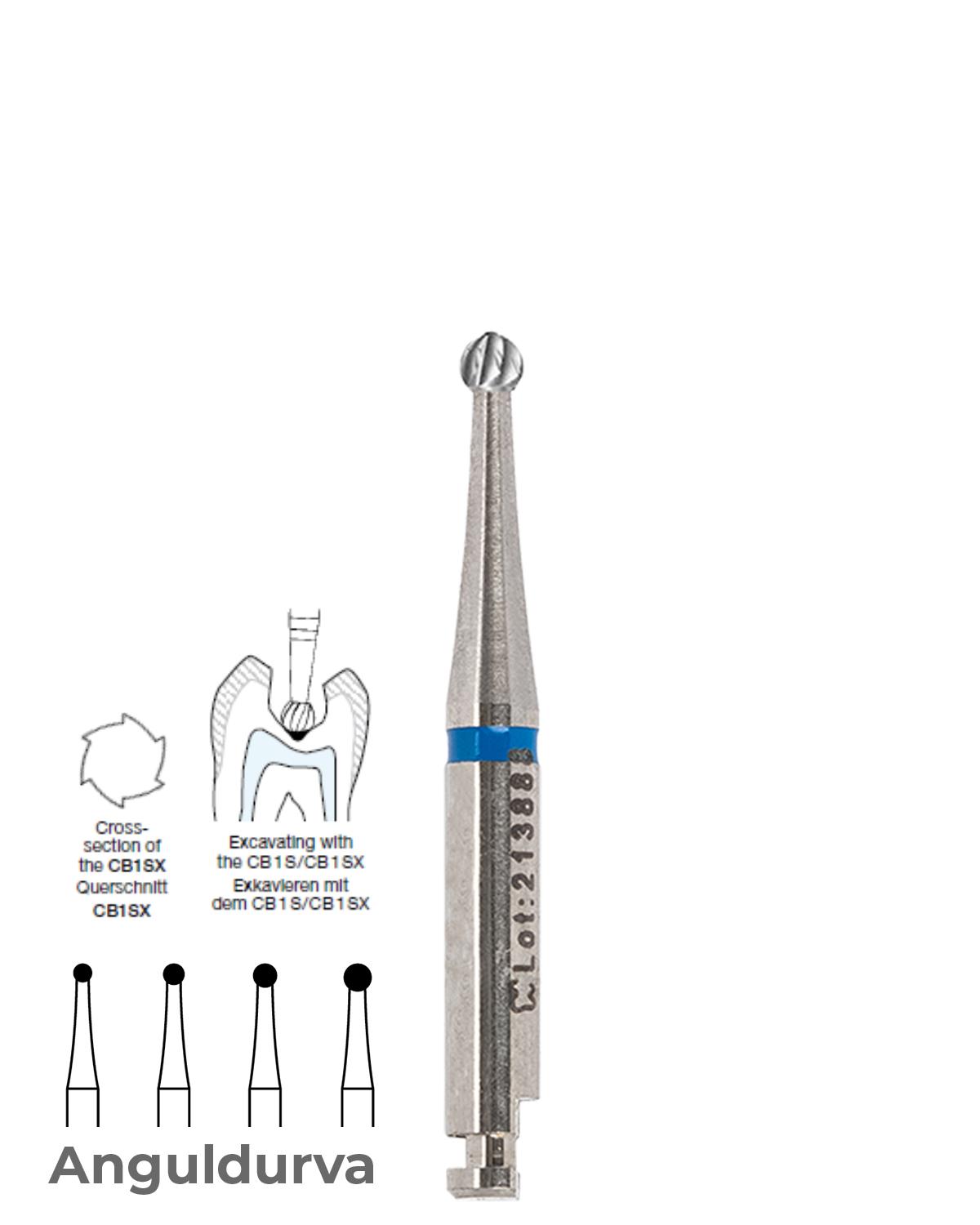 500204001Bos Anguldurva Tungsten Karbit Top baş, Rond Frez