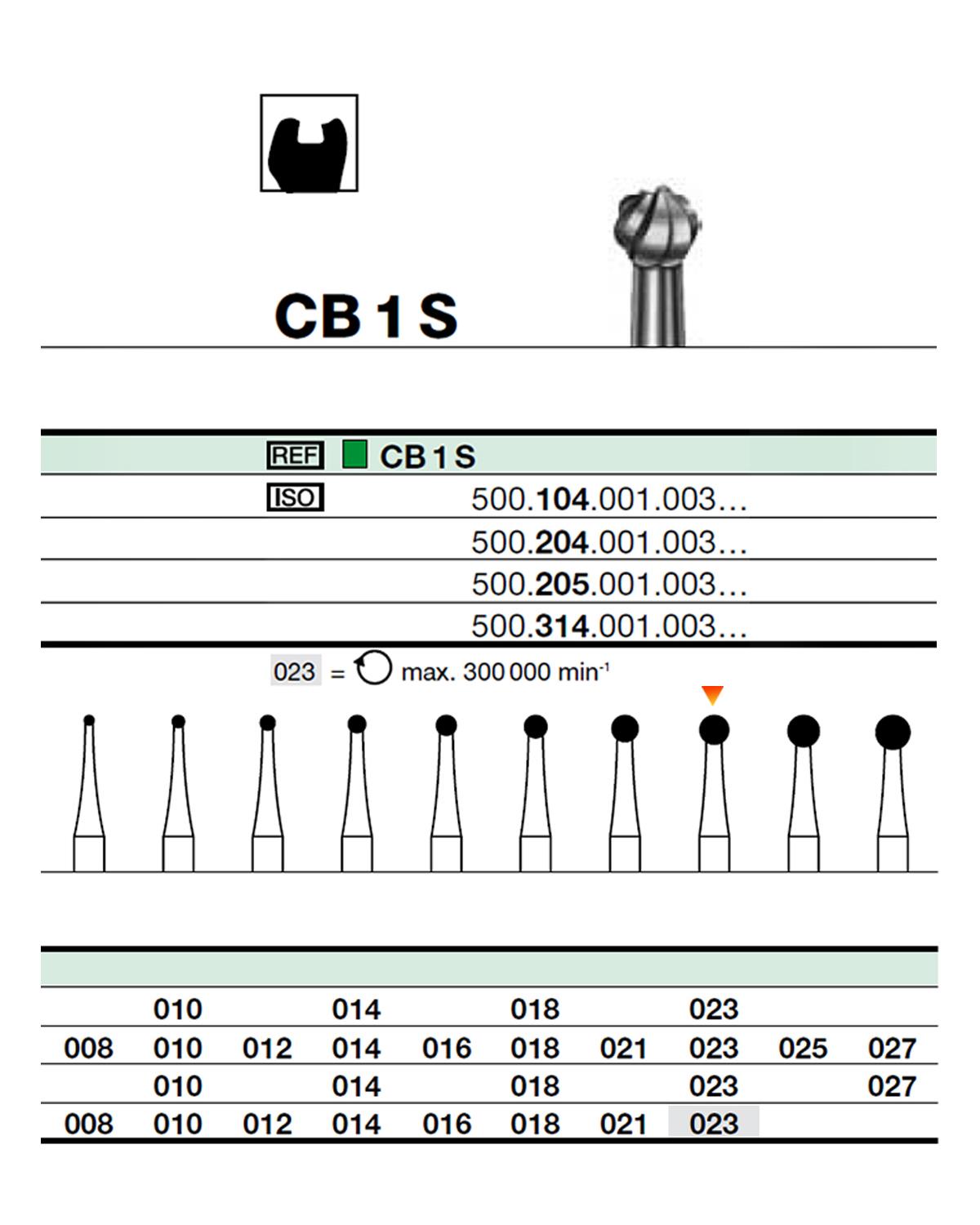 500204001Bos Anguldurva Tungsten Karbit Top baş, Rond Frez