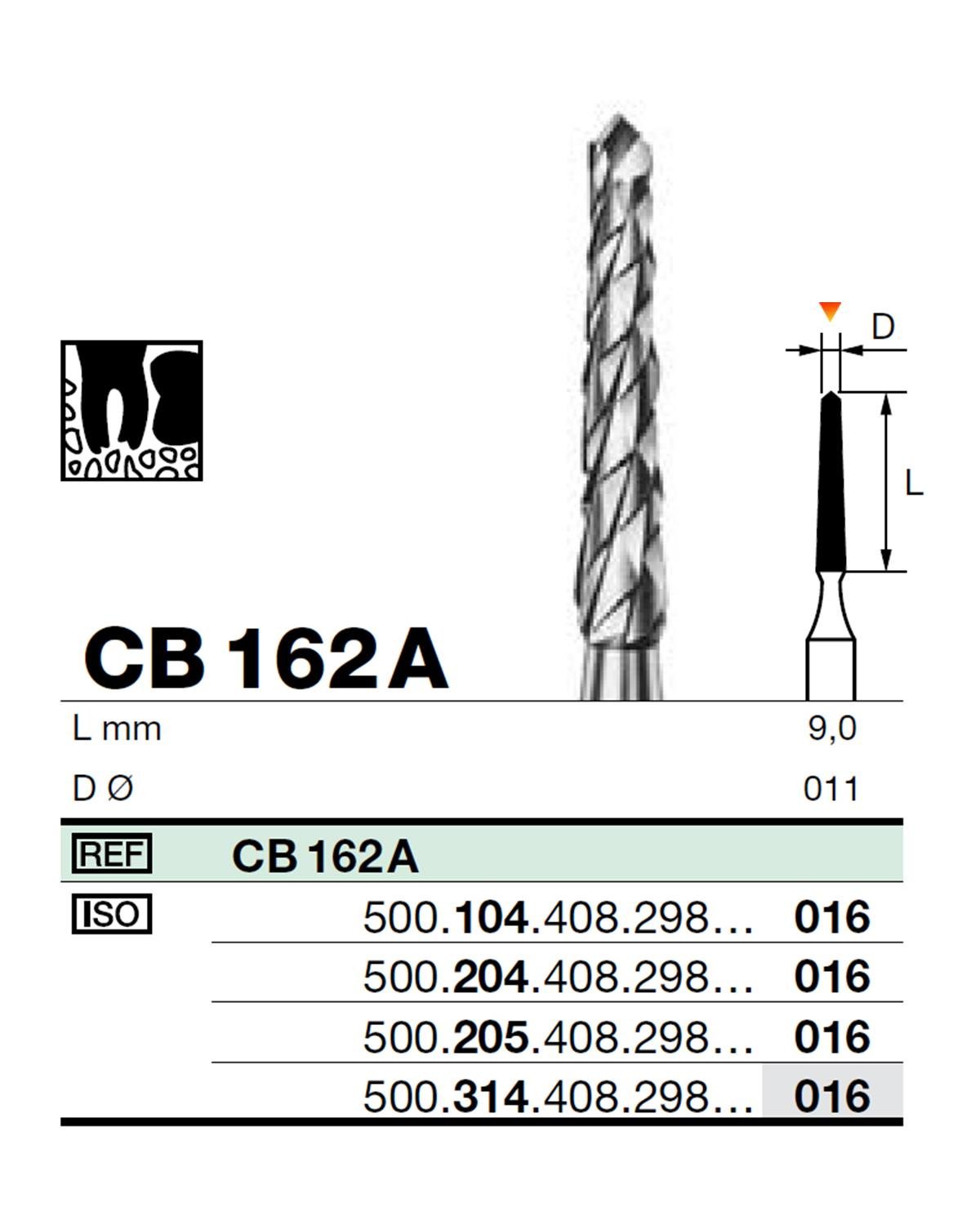 500204408Bos Anguldurva Tungsten Karbit Cerrahi Kemik Kesici Frez, Lindemann Frezi Frez