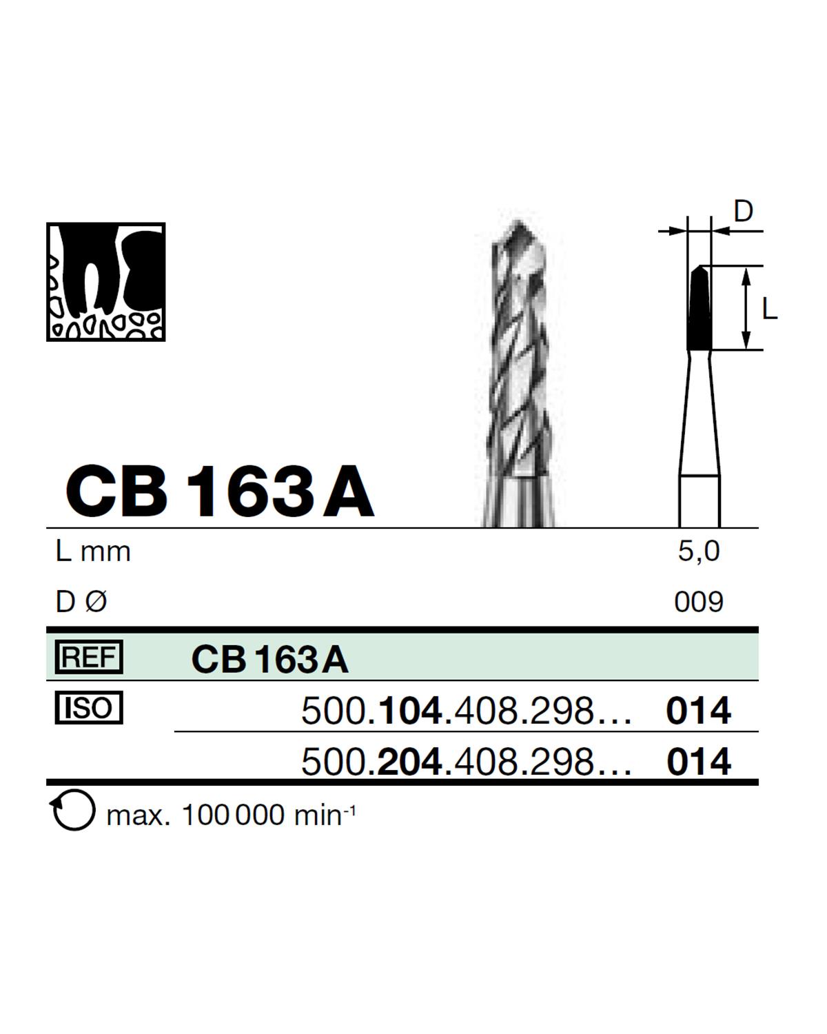 500204408Bos Anguldurva Tungsten Karbit Cerrahi Kemik Kesici Frez, Lindemann Frezi Frez