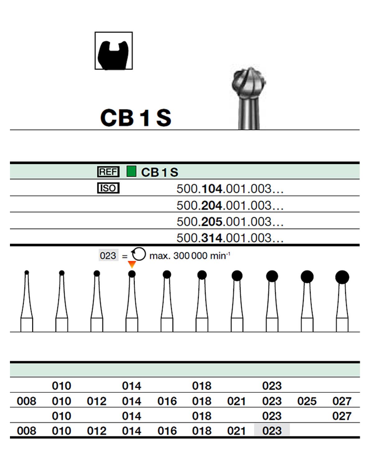 500205001Bos Anguldurva Tungsten Karbit Top baş, Rond Frez