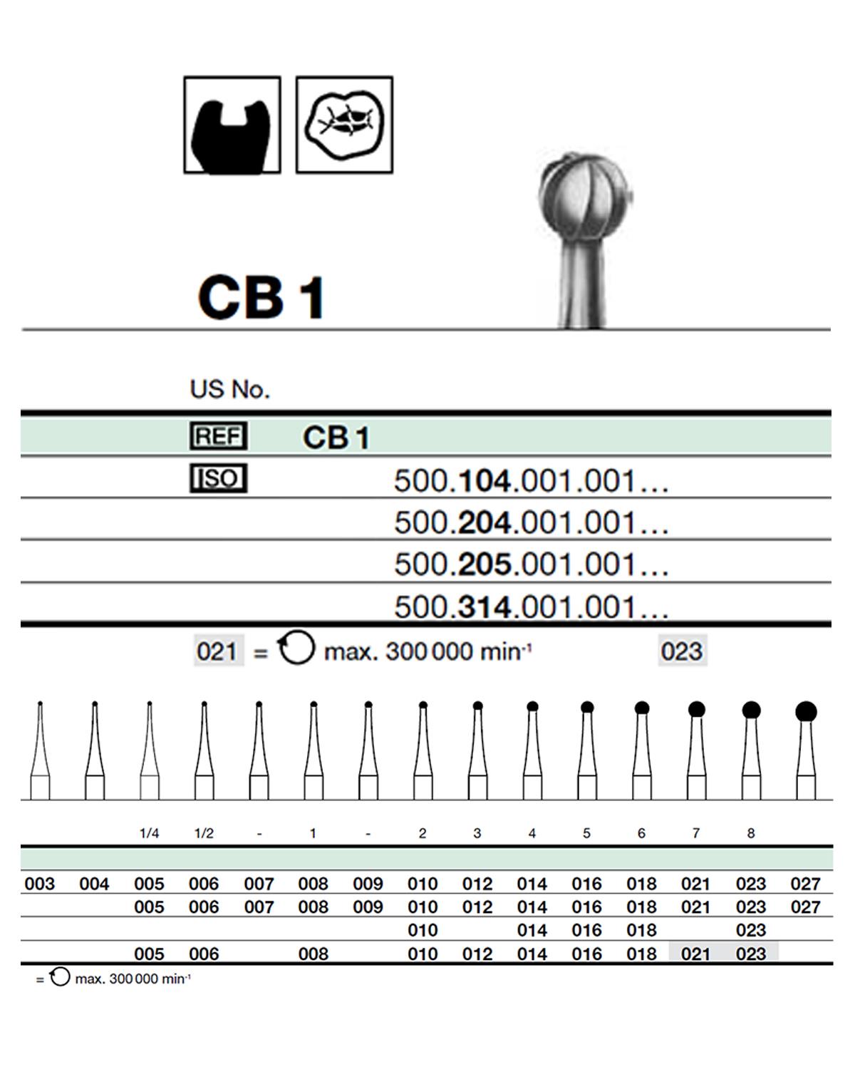 500205001Bos Anguldurva Tungsten Karbit Top baş, Rond Frez