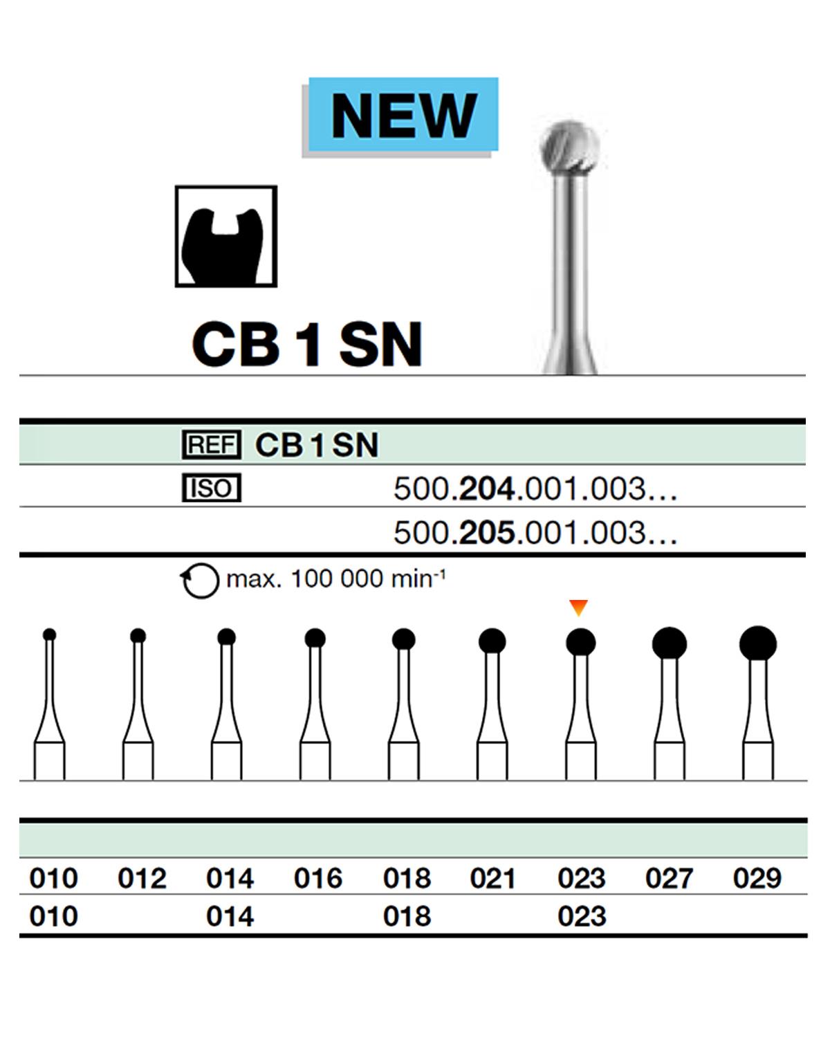 500205001Bos Anguldurva Tungsten Karbit Top baş, Rond Frez