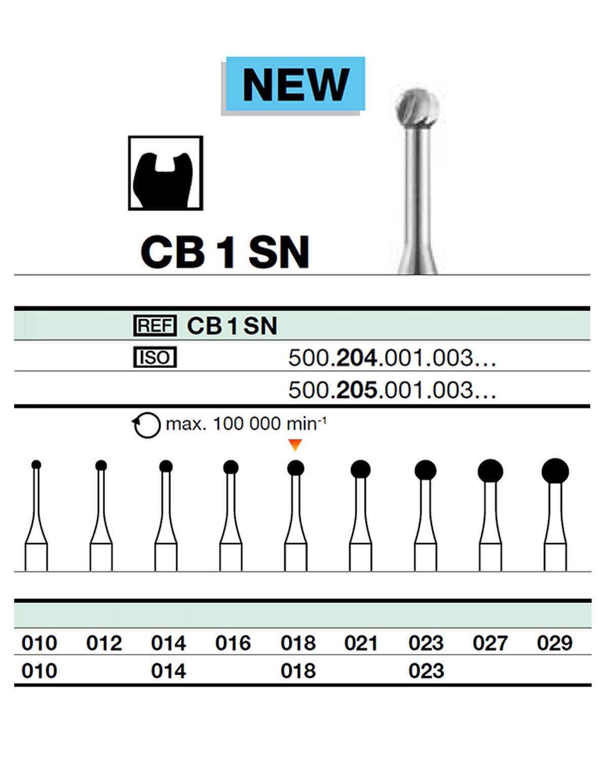 500205001Bos Anguldurva Tungsten Karbit Top baş, Rond Frez