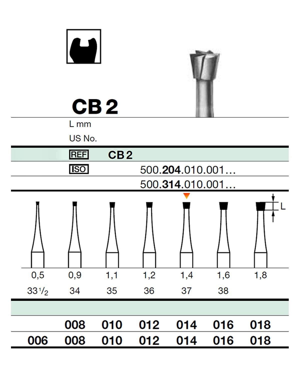 500314010Bos Aeratör Tungsten Karbit Ters Konik Frez