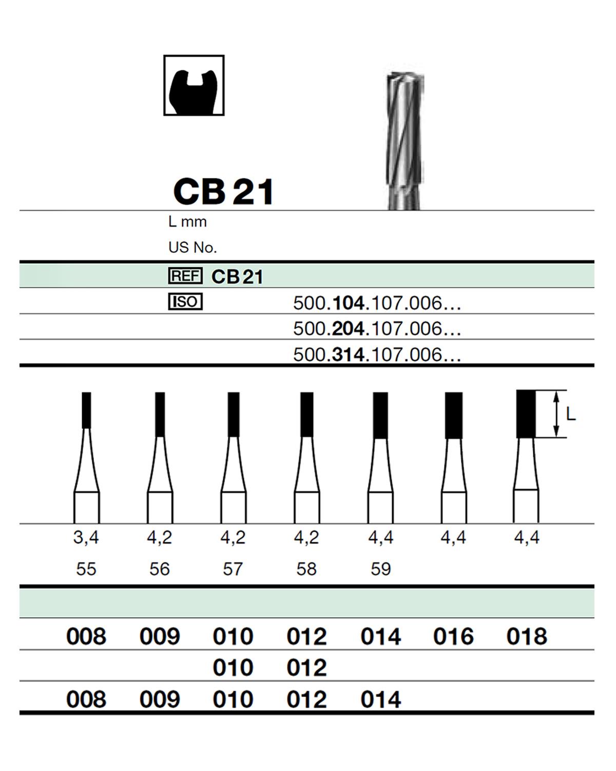500314107Bos Aeratör Tungsten Karbit Düz Bitim Silindir Frez