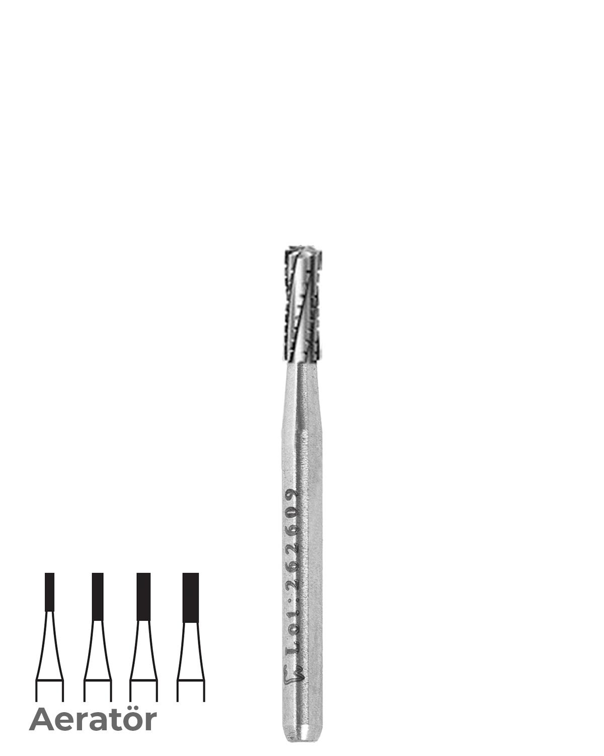 500314107Bos Aeratör Tungsten Karbit Düz Bitim Silindir Frez