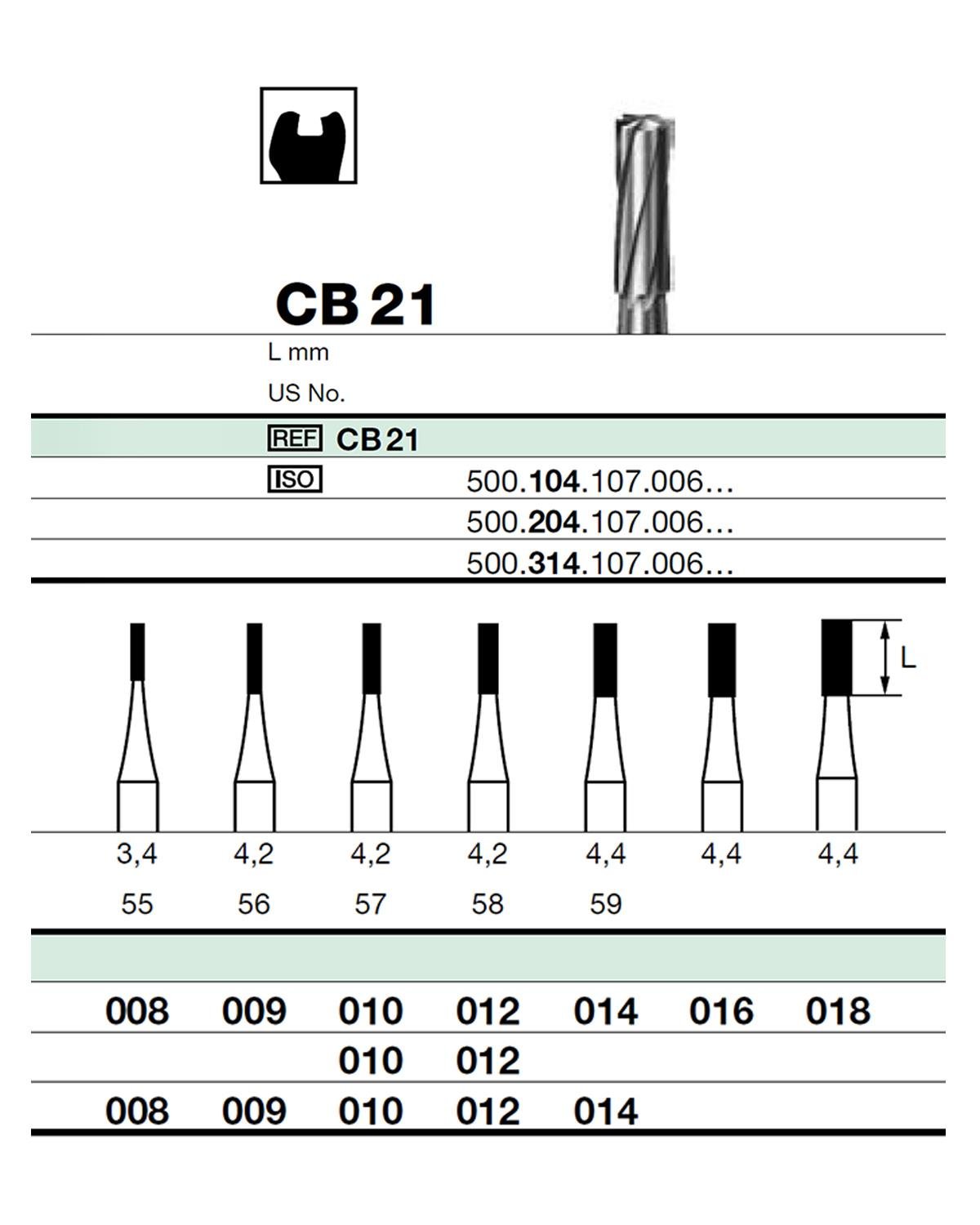 500314107Bos Aeratör Tungsten Karbit Düz Bitim Silindir Frez