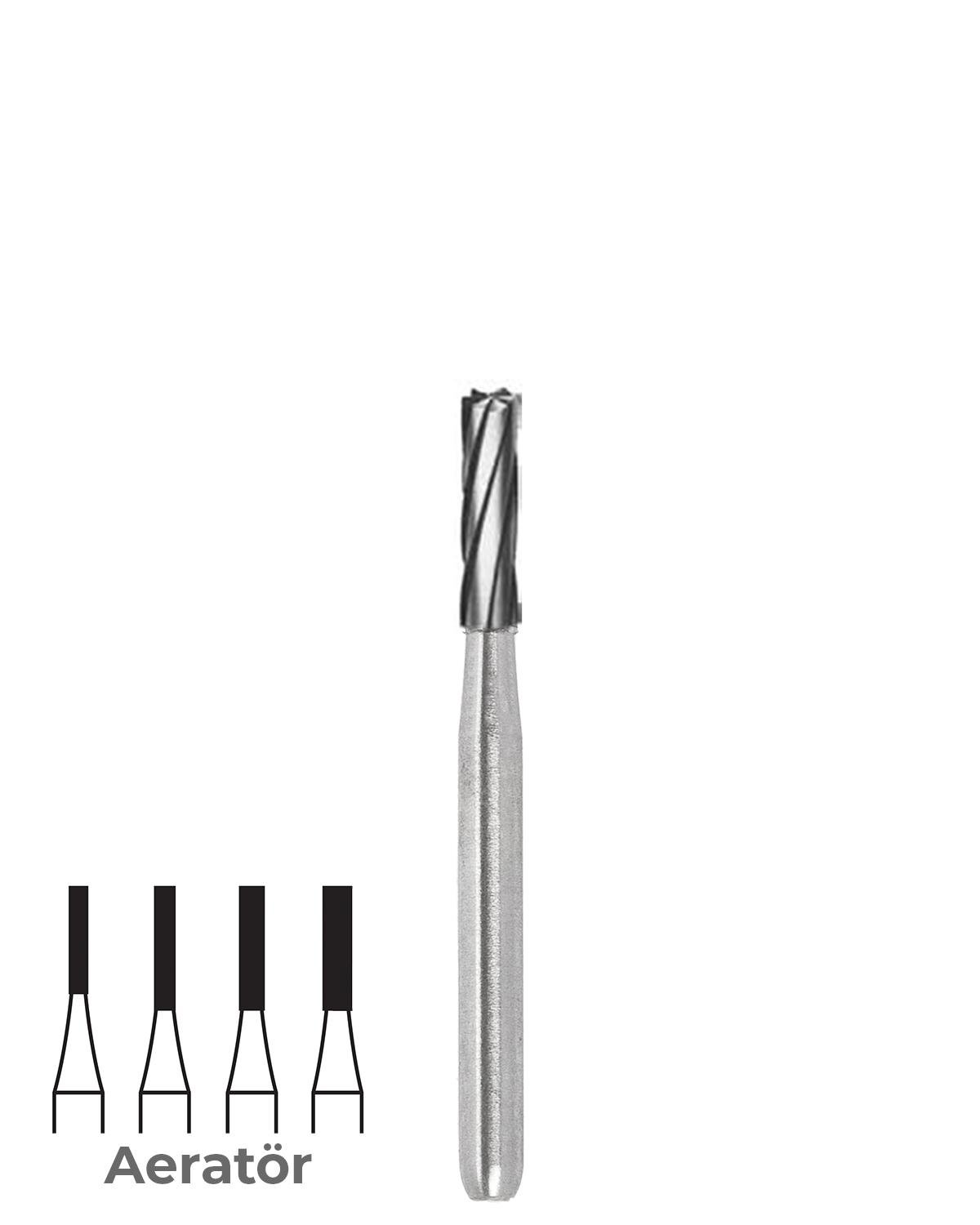 500314110Bos Aeratör Tungsten Karbit Düz Bitim Silindir Frez