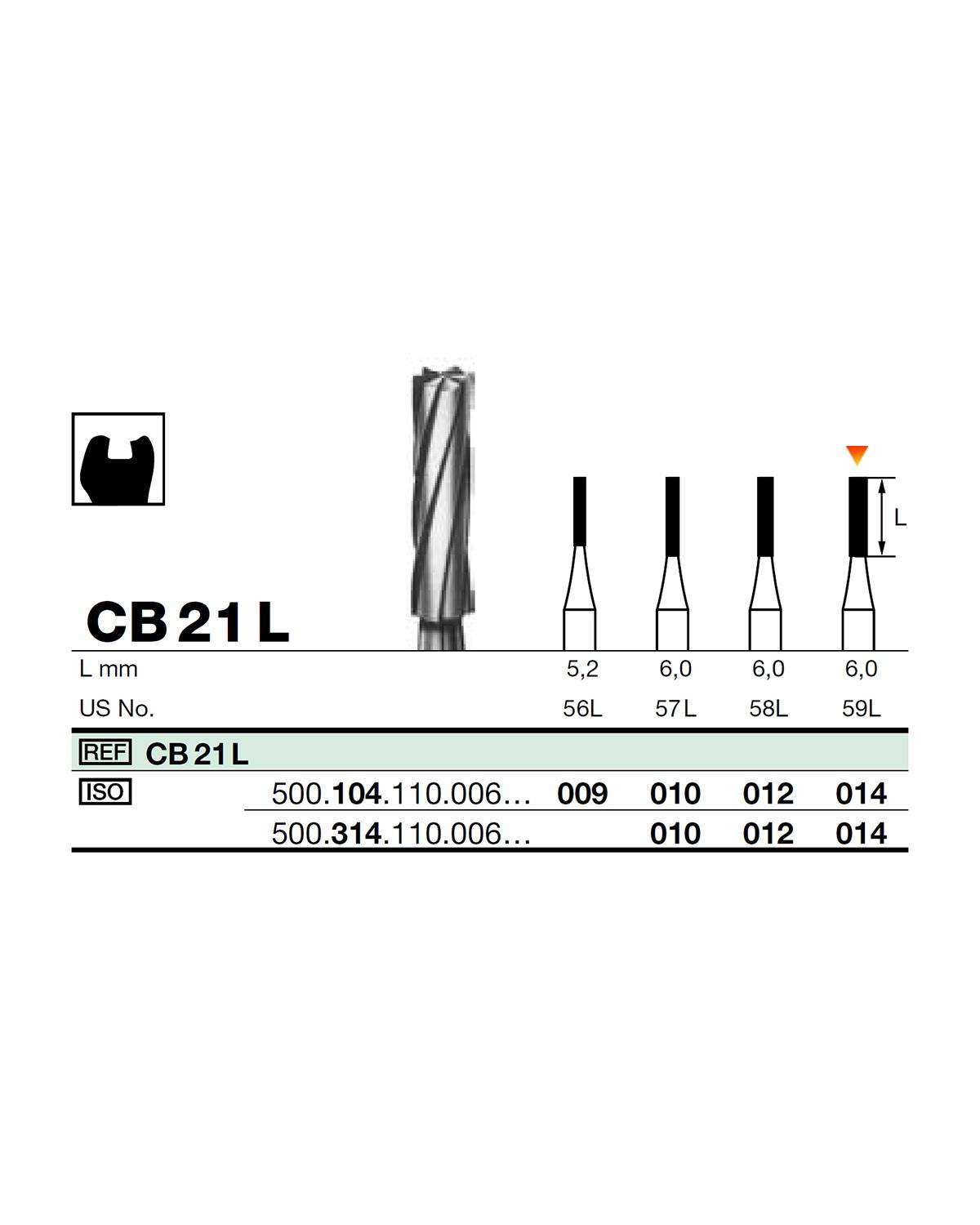 500314110Bos Aeratör Tungsten Karbit Düz Bitim Silindir Frez