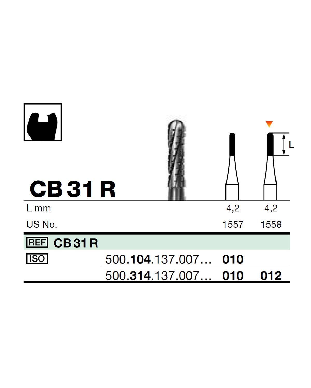 500314137Bos Aeratör Tungsten Karbit Yuvarlak Bitim Silindir Frez
