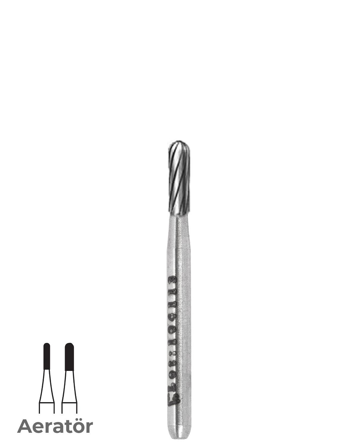 500314137Bos Aeratör Tungsten Karbit Yuvarlak Bitim Silindir Frez