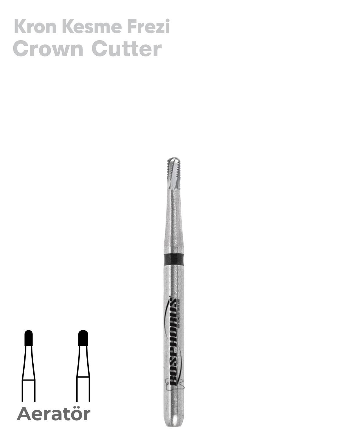 500314138Bos Aeratör Tungsten Karbit Yuvarlak Bitim Silindir, Kron Kesici Frez