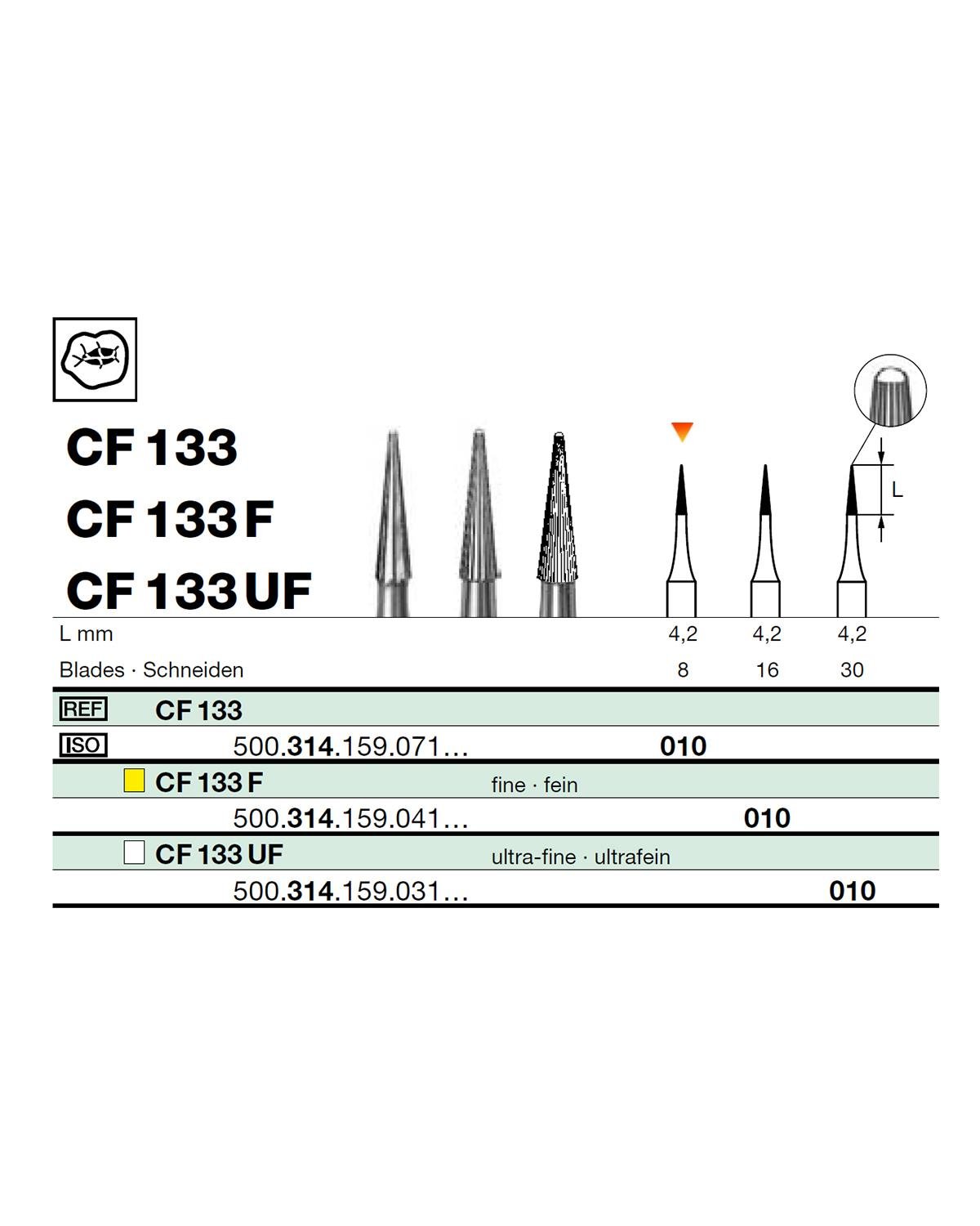 500314159Bos Aeratör Tungsten Karbit Sivri Bitim Konik, Bitirme Frez