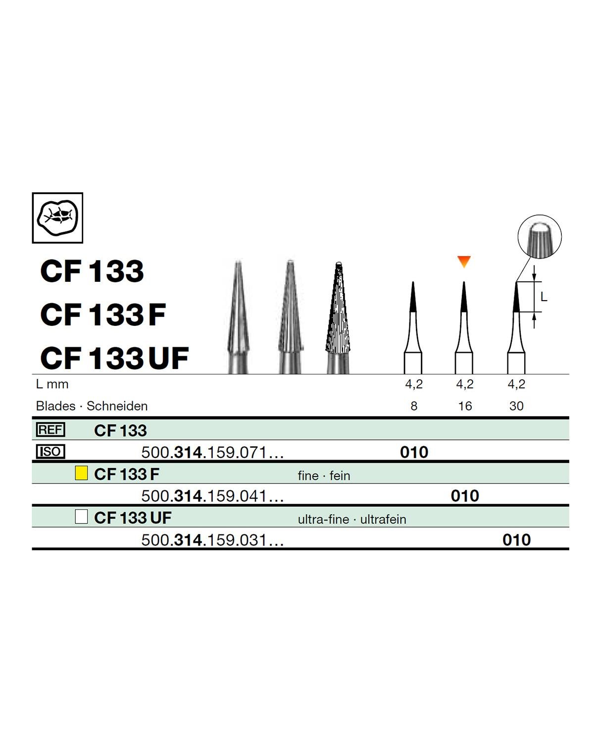 500314159Bos Aeratör Tungsten Karbit Sivri Bitim Konik, Bitirme Frez