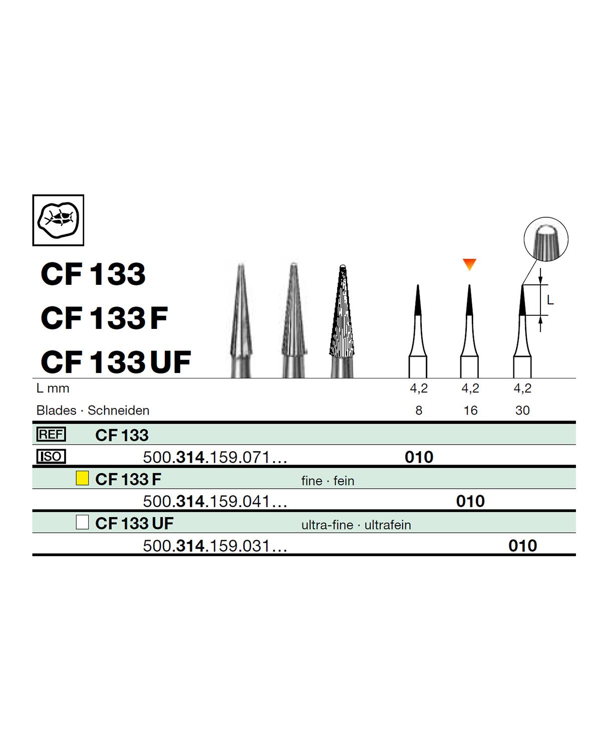500314159Bos Aeratör Tungsten Karbit Sivri Bitim Konik, Bitirme Frez