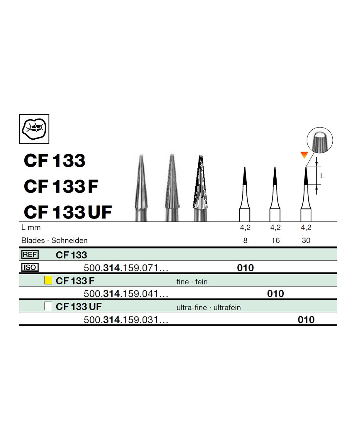 500314159Bos Aeratör Tungsten Karbit Sivri Bitim Konik, Bitirme Frez
