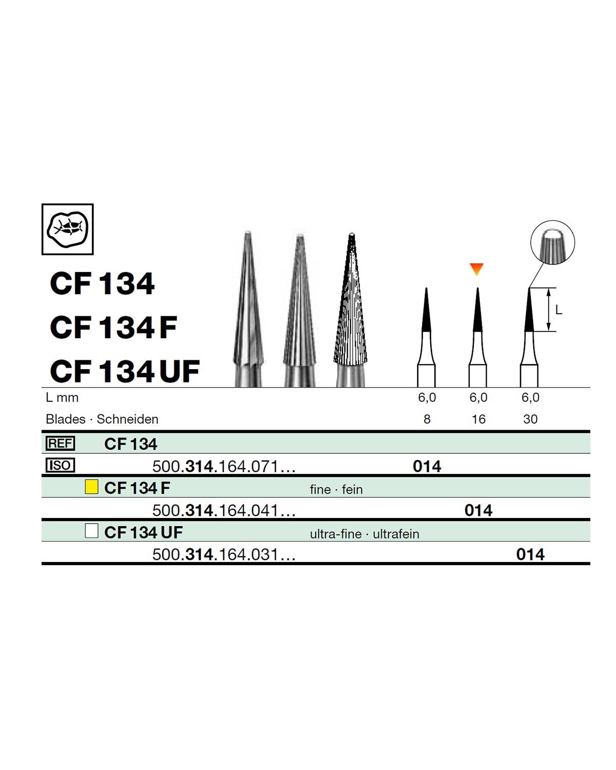 500314164Bos Aeratör Tungsten Karbit Sivri Bitim Konik, Bitirme Frez