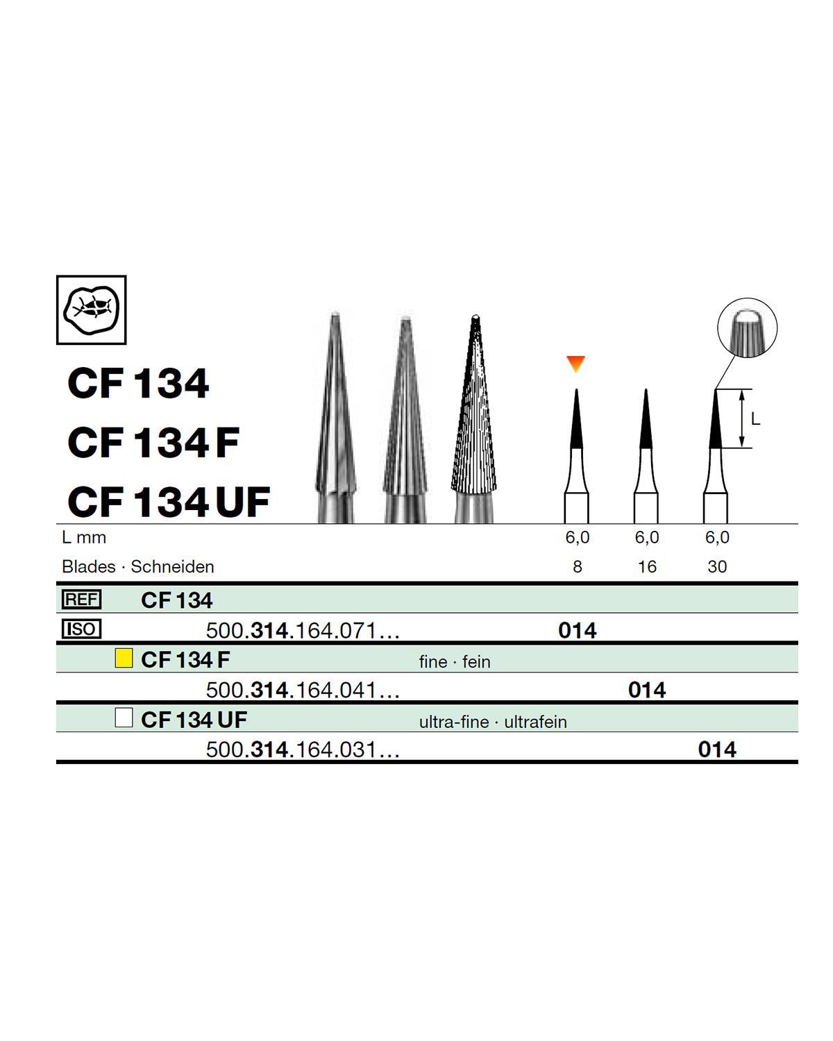 500314164Bos Aeratör Tungsten Karbit Sivri Bitim Konik, Bitirme Frez
