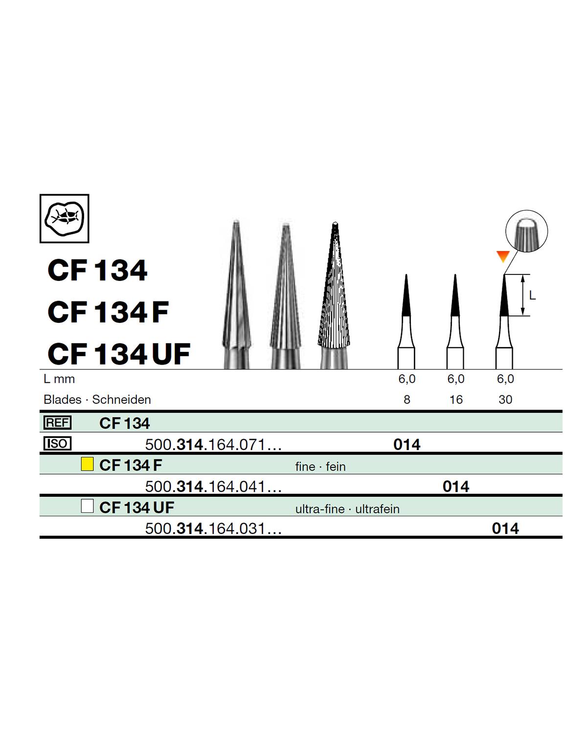 500314164Bos Aeratör Tungsten Karbit Sivri Bitim Konik, Bitirme Frez