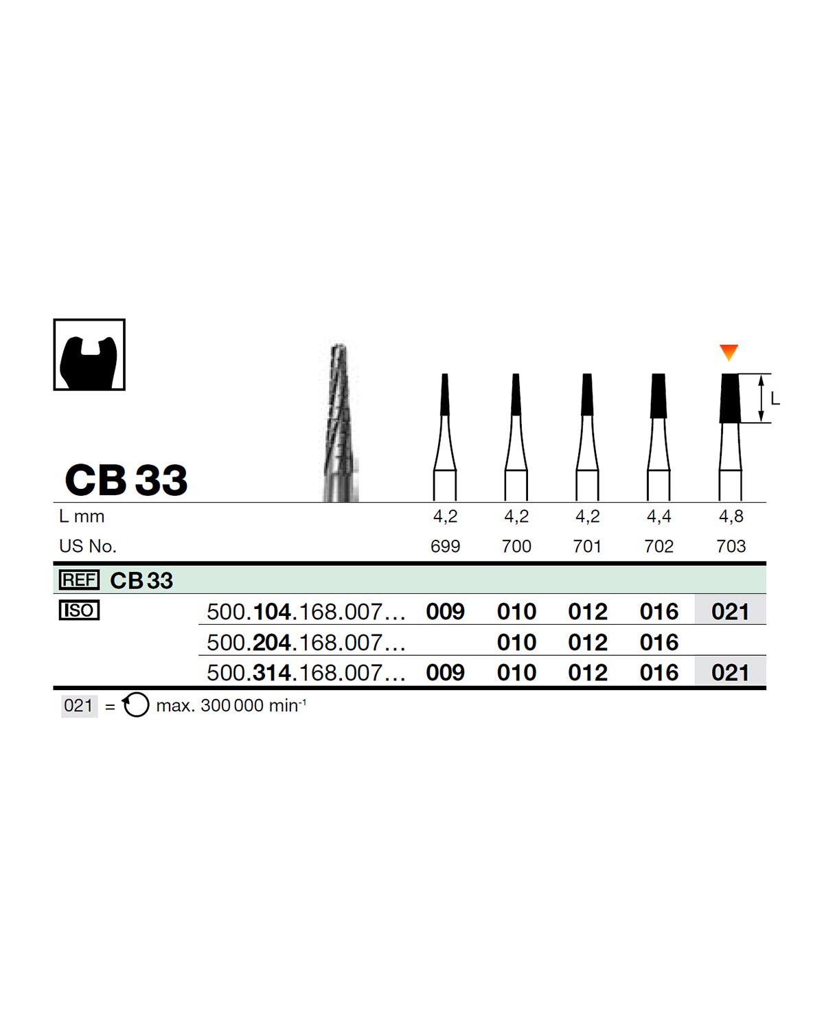 500314168Bos Aeratör Tungsten Karbit Düz Bitim Konik Frez