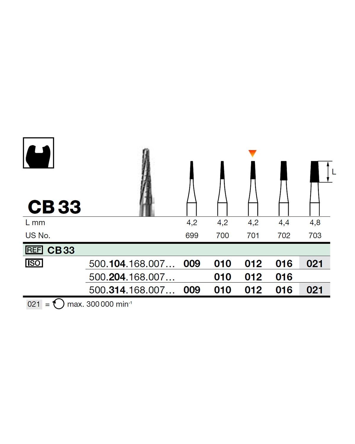 500314168Bos Aeratör Tungsten Karbit Düz Bitim Konik Frez