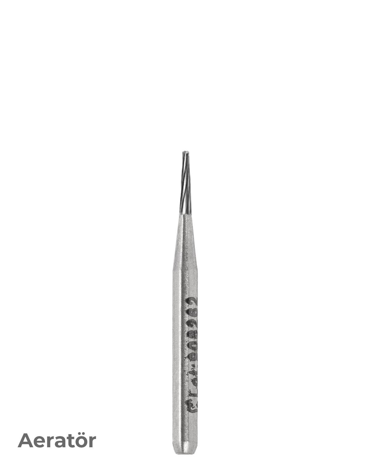 500314168Bos Aeratör Tungsten Karbit Düz Bitim Konik Frez