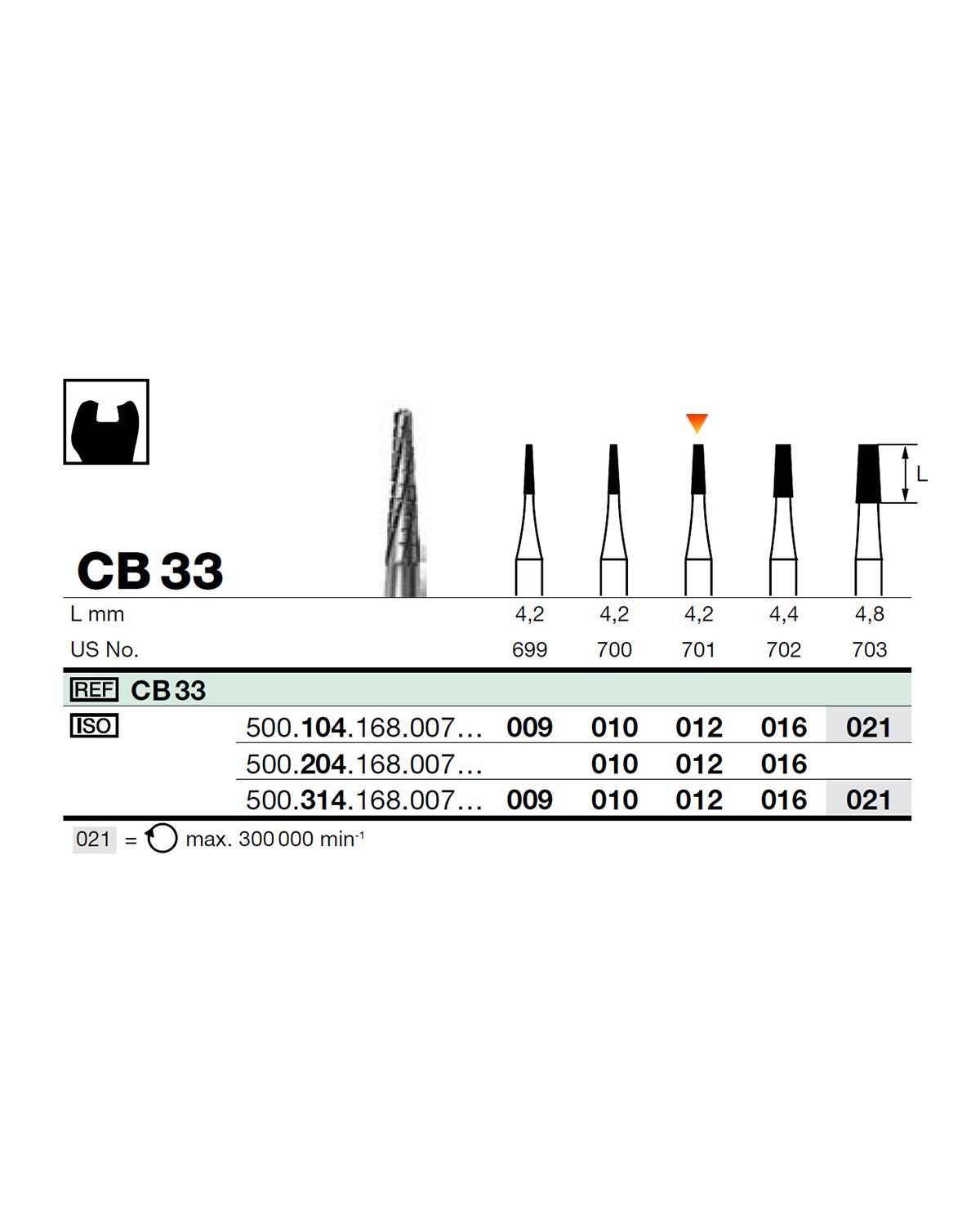 500314168Bos Aeratör Tungsten Karbit Düz Bitim Konik Frez