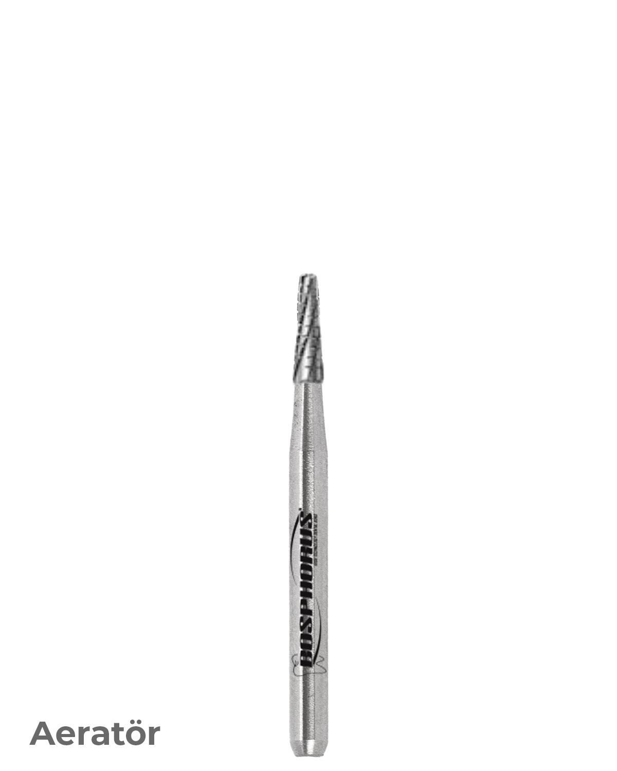 500314168Bos Aeratör Tungsten Karbit Düz Bitim Konik Frez