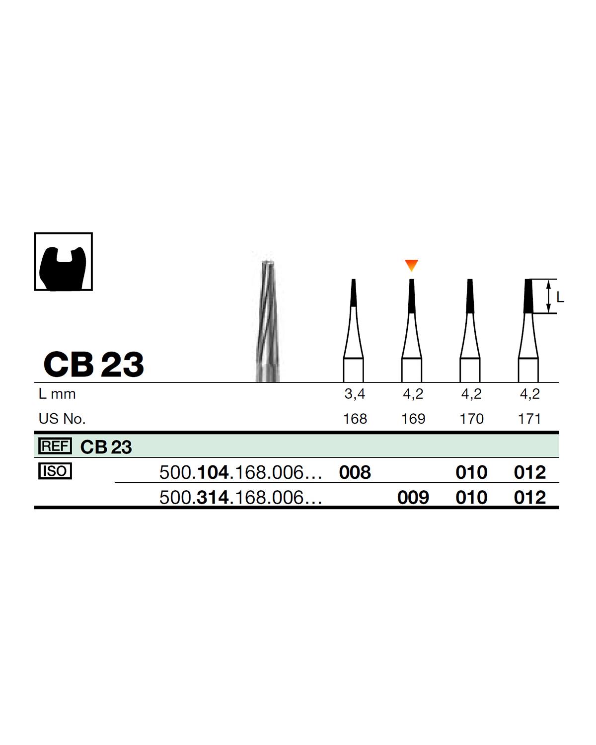 500314168Bos Aeratör Tungsten Karbit Düz Bitim Konik Frez